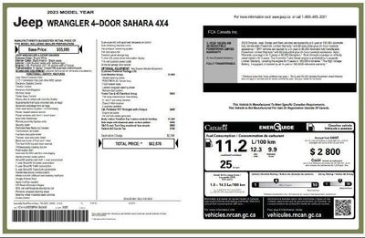 2023 Jeep Wrangler Sahara 4WD