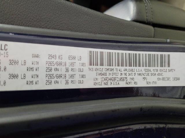 2015 Dodge Durango SXT RWD