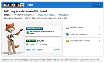 2022 Jeep Grand Cherokee WK Limited 4WD