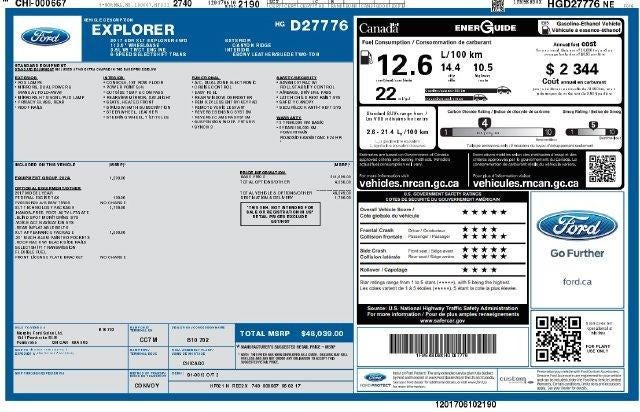 2017 Ford Explorer XLT 4WD