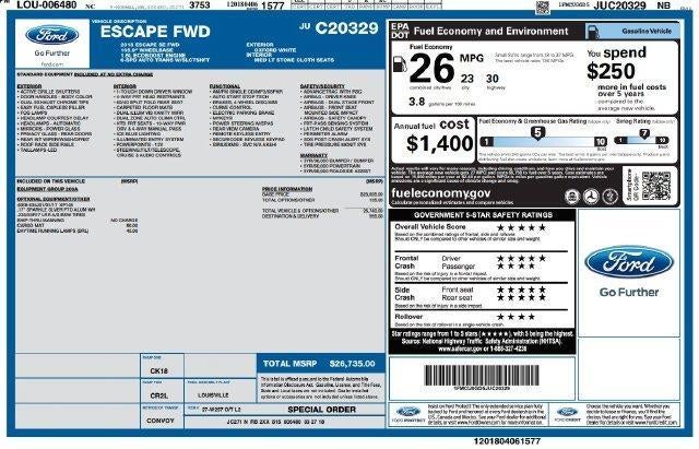 2018 Ford Escape SE FWD