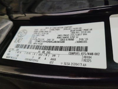 2019 Ford Escape SEL FWD