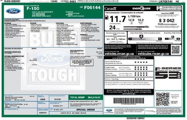 2020 Ford F-150 XLT 4WD