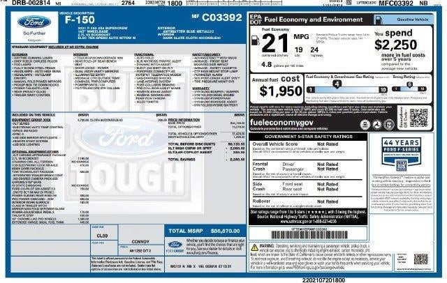 2021 Ford F-150 XLT 4WD