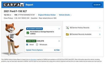 2021 Ford F-150 XLT XTR 4WD