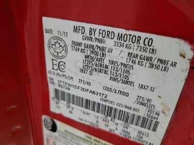 2013 Ford F-150 FX4 4WD