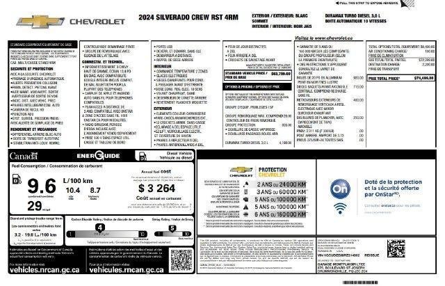 2024 Chevrolet Silverado 1500 RST 4WD