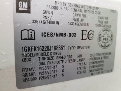2008 GMC Yukon XL SLT 1500 4WD