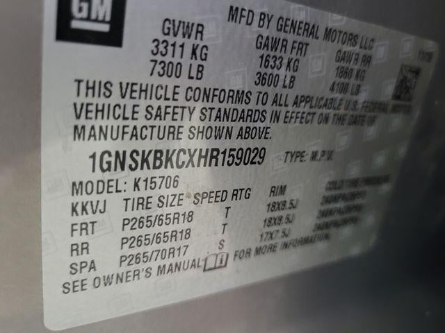 2017 Chevrolet Tahoe LT 4WD