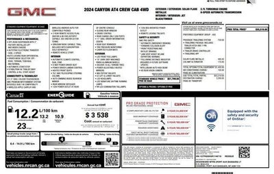 2024 GMC Canyon AT4 4WD