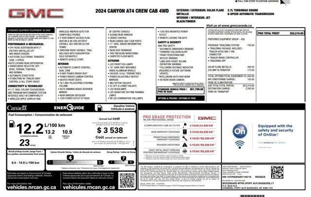 2024 GMC Canyon AT4 4WD
