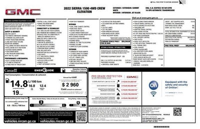 2022 GMC Sierra 1500 Elevation 4WD