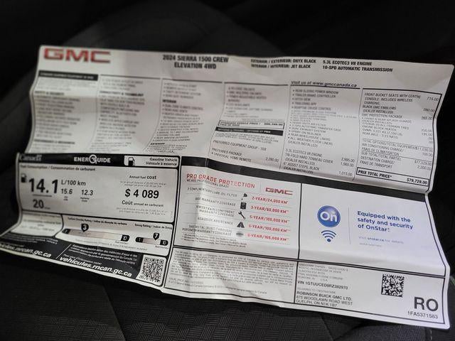 2024 GMC Sierra 1500 Elevation 4WD
