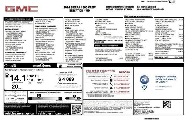 2024 GMC Sierra 1500 Elevation 4WD