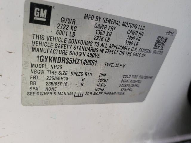 2017 Cadillac XT5 Luxury AWD