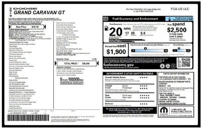 2019 Dodge Grand Caravan GT FWD