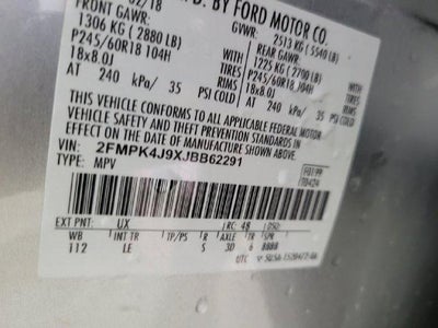 2018 Ford Edge SEL AWD
