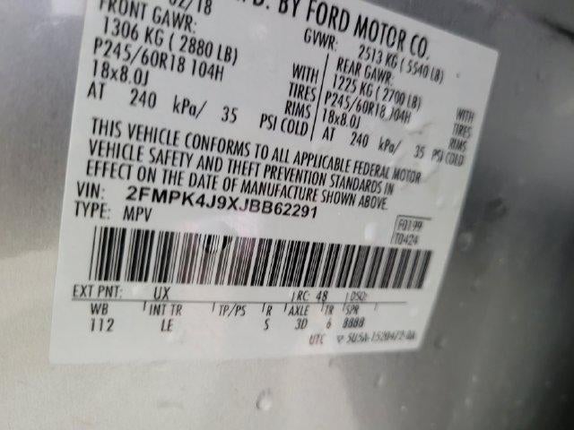 2018 Ford Edge SEL AWD