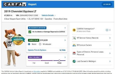 2019 Chevrolet Equinox LT FWD