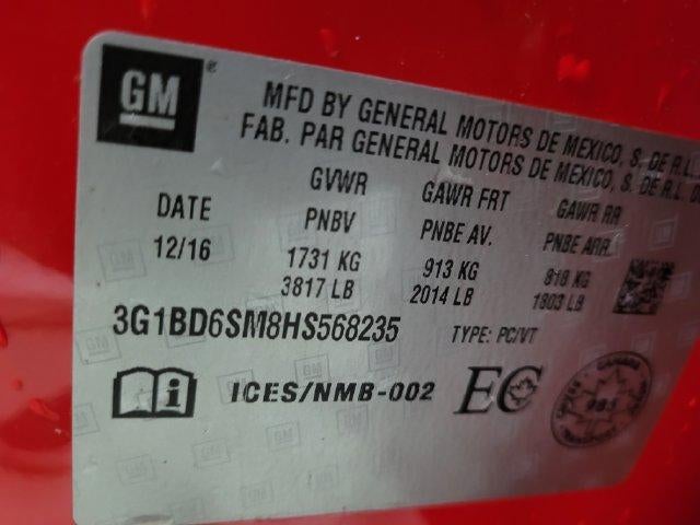 2017 Chevrolet Cruze LT FWD