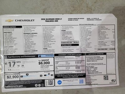 2026 Chevrolet Silverado 1500 LT Trail Boss