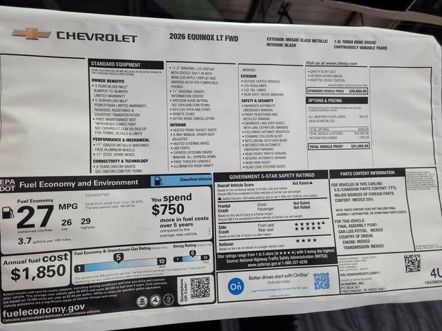 2026 Chevrolet Equinox LT