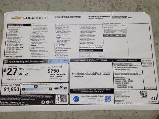 2026 Chevrolet Equinox ACTIV