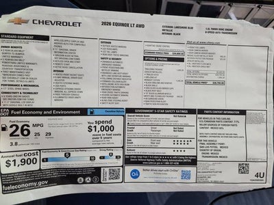 2026 Chevrolet Equinox LT
