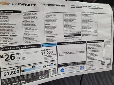 2027 Chevrolet Equinox ACTIV