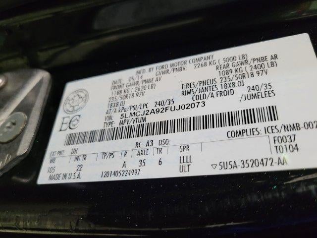 2015 Lincoln MKC Reserve AWD
