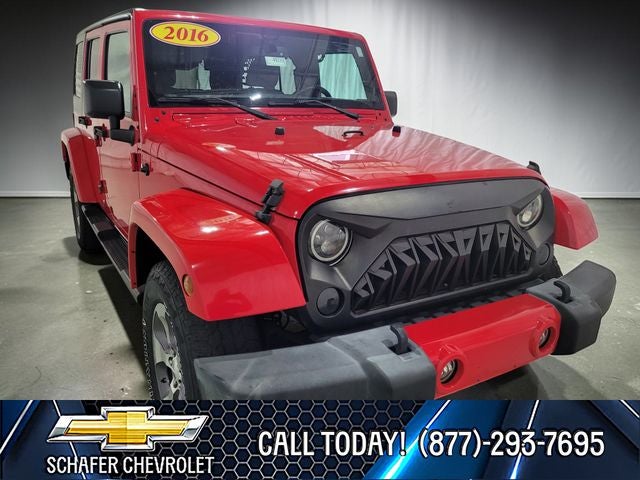 2016 Jeep Wrangler Unlimited Sahara