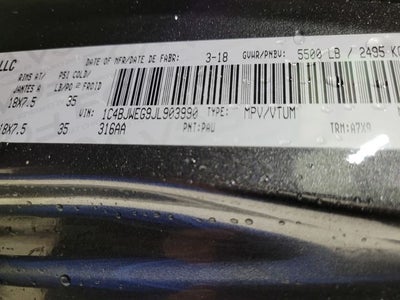 2018 Jeep Wrangler JK Unlimited Sahara