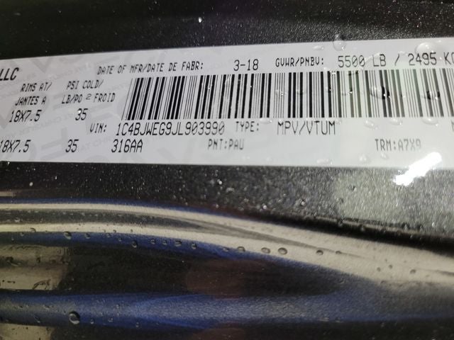 2018 Jeep Wrangler JK Unlimited Sahara