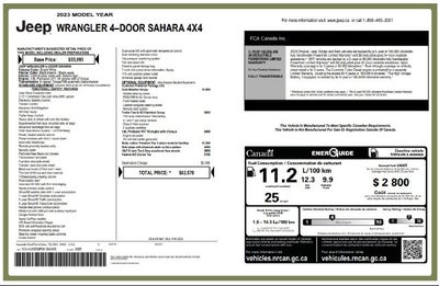2023 Jeep Wrangler Sahara