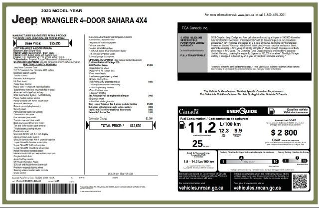 2023 Jeep Wrangler Sahara