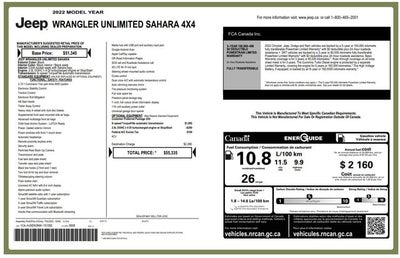 2022 Jeep Wrangler Unlimited Sahara