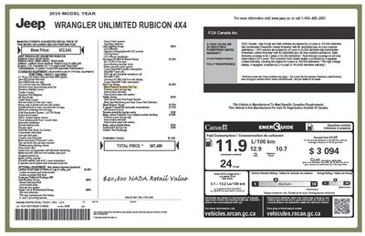 2020 Jeep Wrangler Unlimited Rubicon