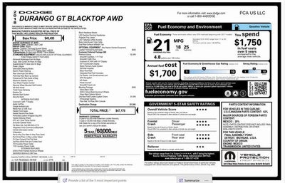 2018 Dodge Durango GT