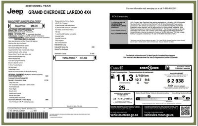 2020 Jeep Grand Cherokee Laredo