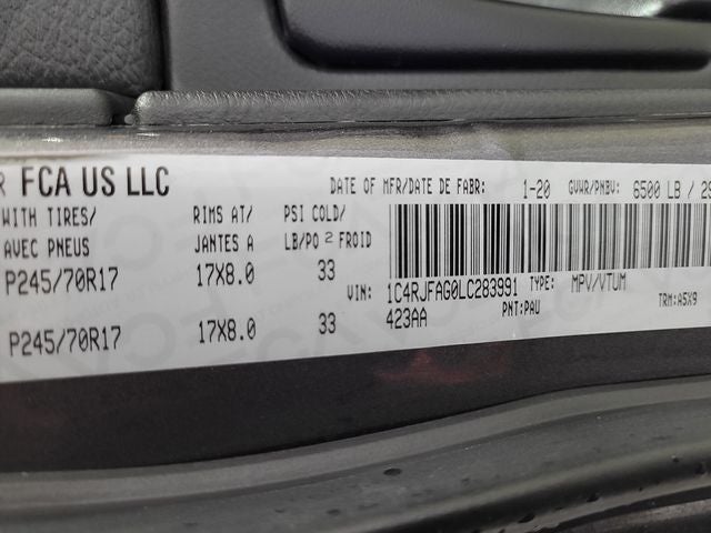 2020 Jeep Grand Cherokee Laredo