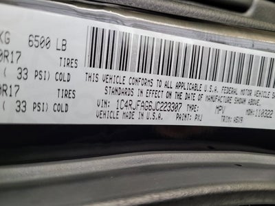 2018 Jeep Grand Cherokee Laredo