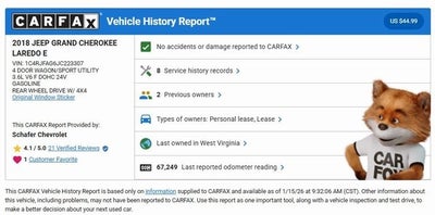 2018 Jeep Grand Cherokee Laredo