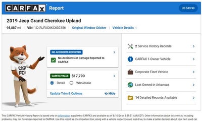 2019 Jeep Grand Cherokee Upland Edition