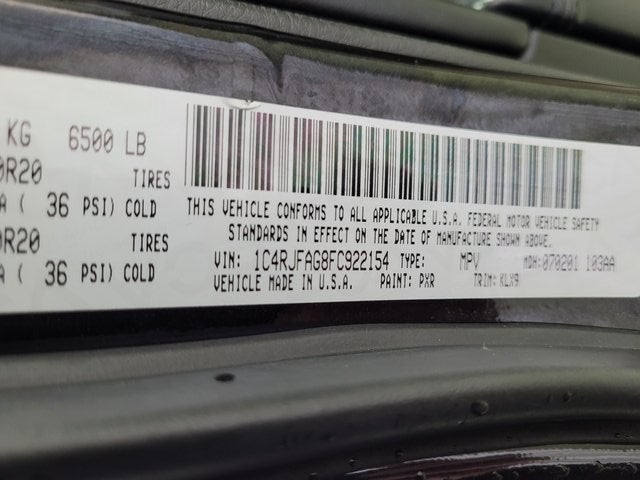 2015 Jeep Grand Cherokee Altitude