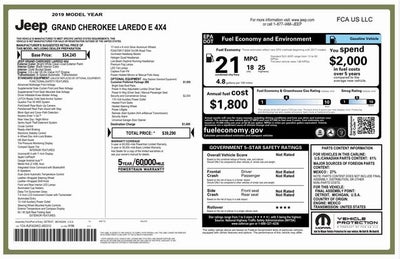 2019 Jeep Grand Cherokee Laredo E