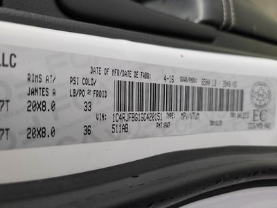 2016 Jeep Grand Cherokee Limited