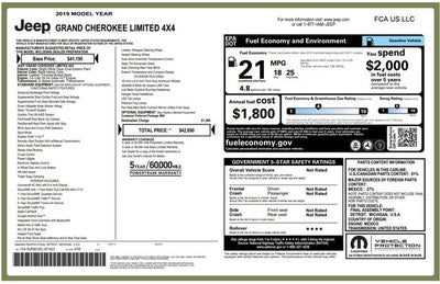 2019 Jeep Grand Cherokee Limited