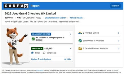 2022 Jeep Grand Cherokee WK Limited