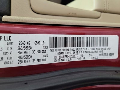 2014 Jeep Grand Cherokee Limited