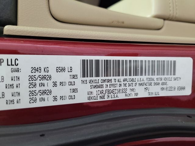 2014 Jeep Grand Cherokee Limited